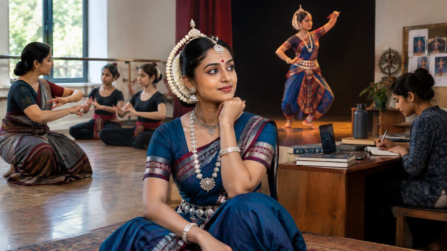 AI editorial illustration: Odissi Dance Career Guide 2026: Real Income Paths, Costs & Roadmap (inline1)