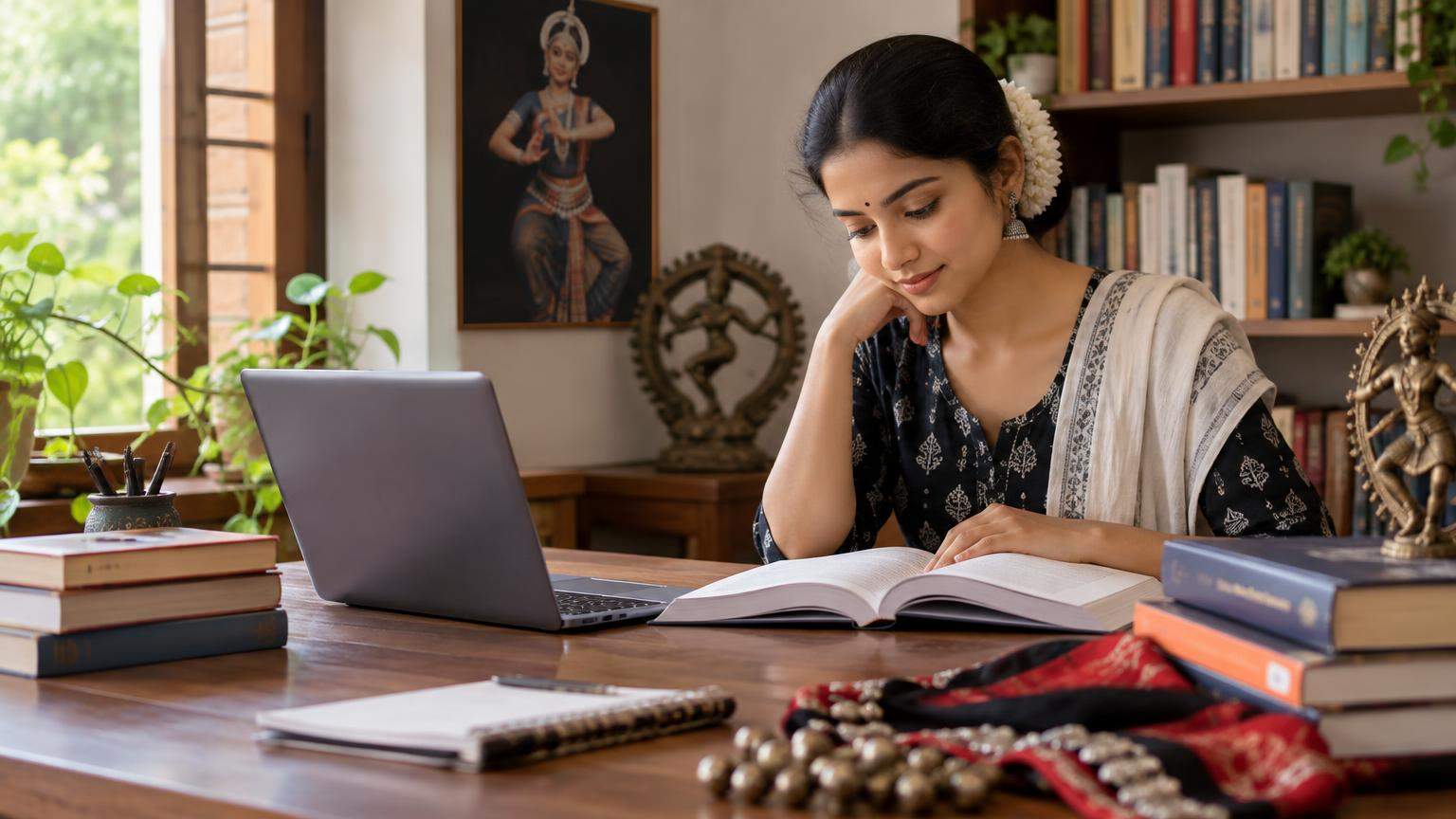 AI editorial illustration: Odissi Dance Career Guide 2026: Real Income Paths, Costs & Roadmap (inline2)